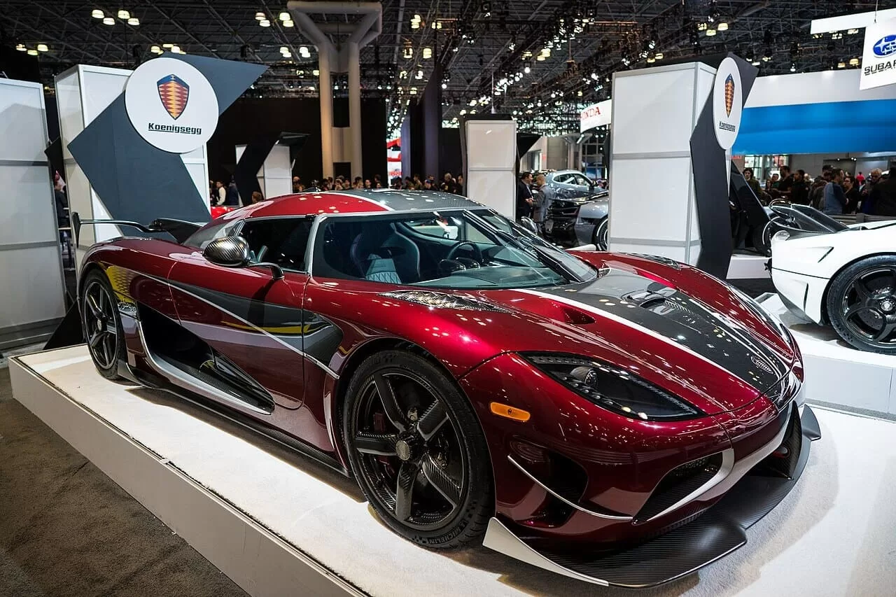 Koenigsegg Agera RS no Salão Internacional do Automóvel de Nova York