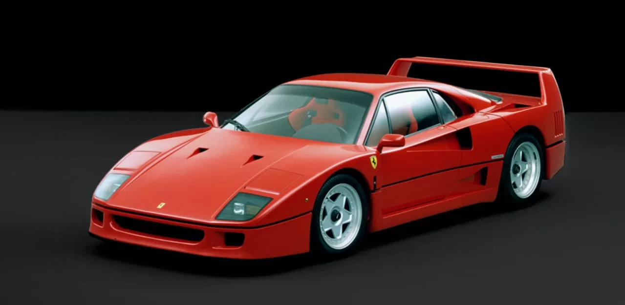 Ferrari F40, icônico modelo da marca.