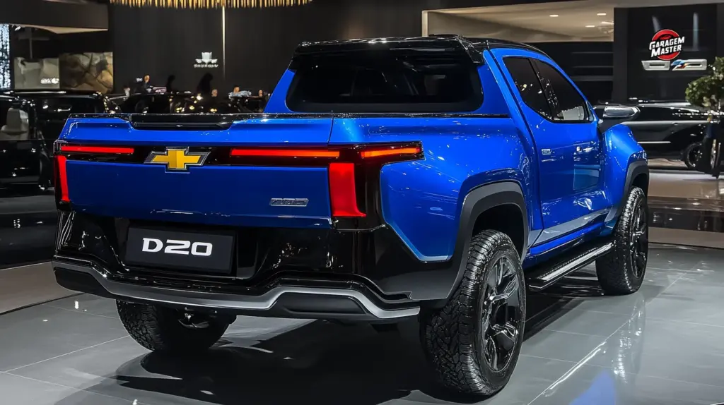 Traseira da Nova Chevrolet D20 Highline 2025