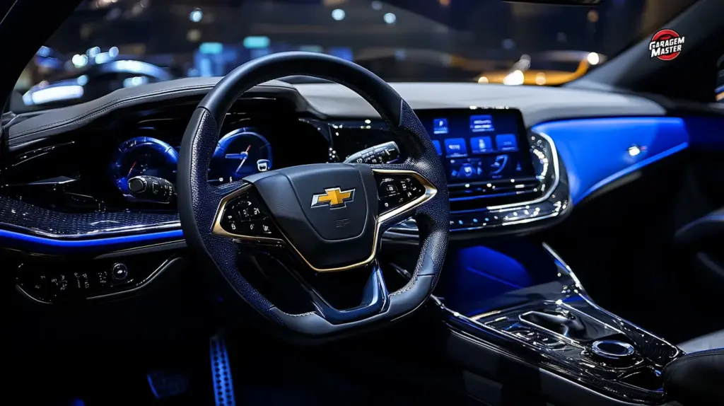 Interior da Nova Chevrolet D20 Highline 2025