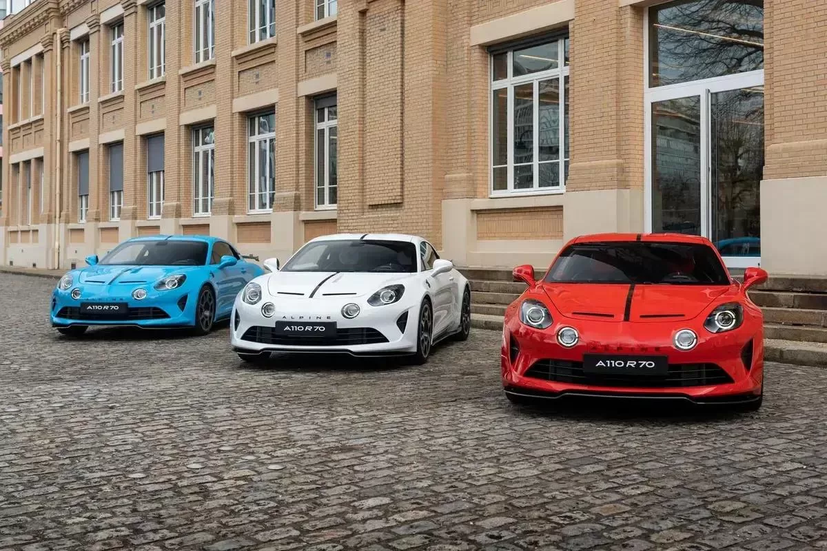 Alpine A110 edições finais
