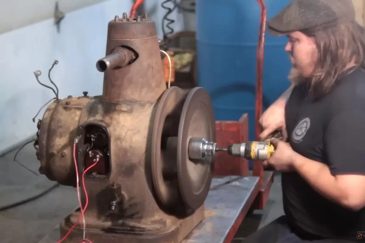motor de válvula rotativa