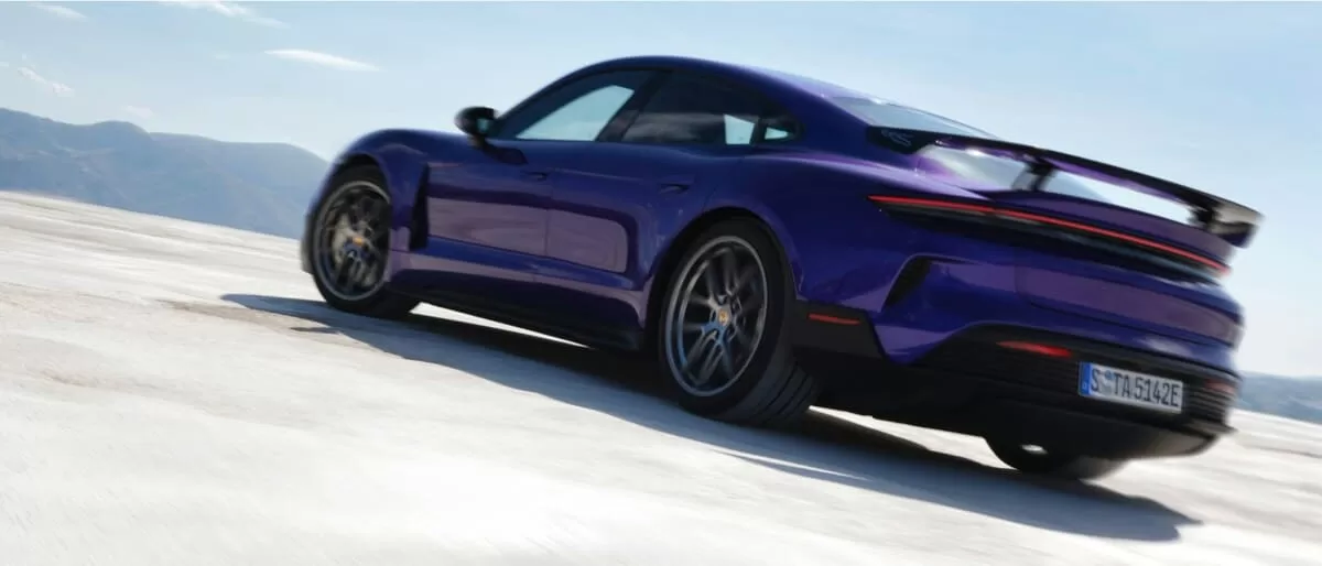 Exterior do Porsche Taycan Turbo GT