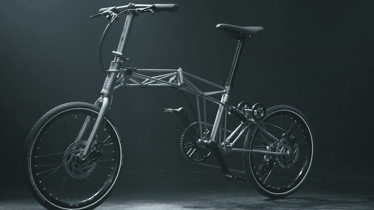 bicicleta dobrável Tetra