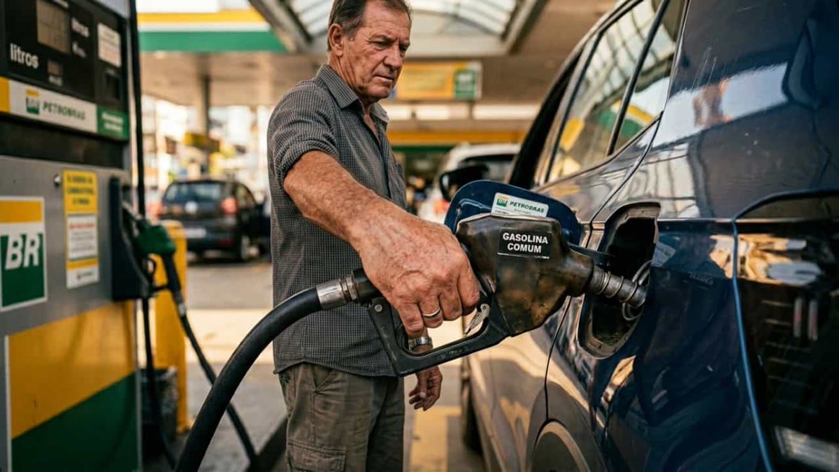 Gasolina com mais etanol